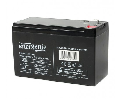 Акумуляторна батарея EnerGenie BAT-12V7.5AH (12V 7.5Ah)