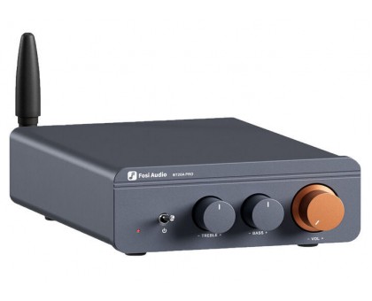 Усилитель звука Fosi Audio BT20A Pro Blue, Bluetooth 5.0, 2x300W
