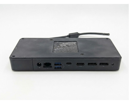 Док-станция (порт-репликатор) для ноутбука Dell Dock WD19S (210-AZBX), с блоком питания 130 Вт, черная БУ