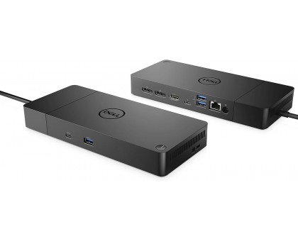 Док-станция (порт-репликатор) для ноутбука Dell Dock WD19S (210-AZBX), 130 Вт, черная