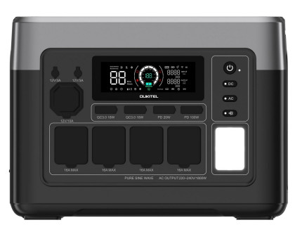 Зарядна станція OUKITEL P1500E Plus 1536Wh (1800W, LiFePO4, UPS)