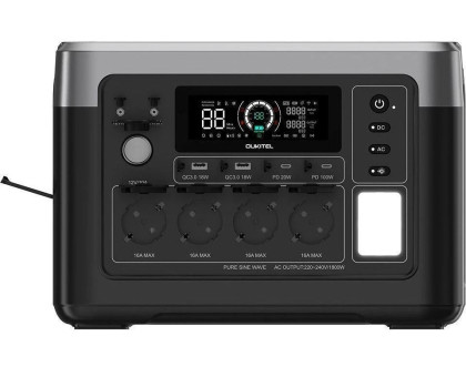 Зарядна станція OUKITEL P1500E Plus 1536Wh (1800W, LiFePO4, UPS)