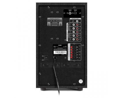 Колонки 5.1 SVEN HT-210 (125Вт) оптика, коаксиал, Bluetooth, часы, ду (УЦЕНКА)