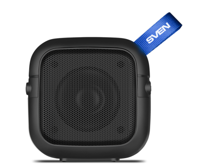 Колонка SVEN PS-48 Black (5 Вт, TWS, Bluetooth, FM, USB, microSD, 500мА*ч)