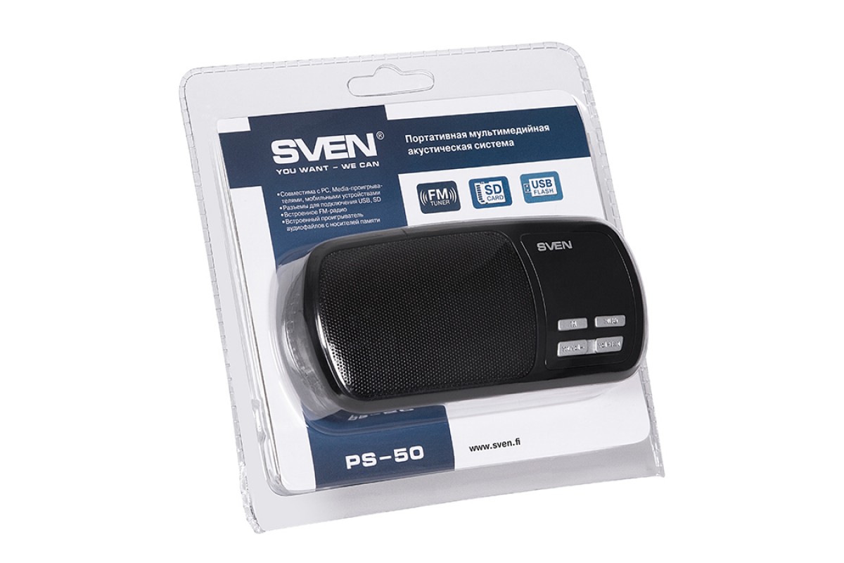 Колонки SVEN PS-50 купить в магазине SVEN Shop