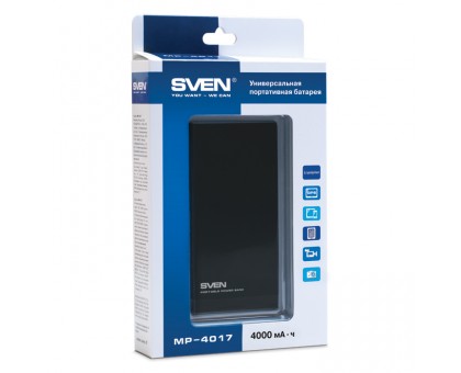 Портативна батарея SVEN MP-4017 4000 мАч