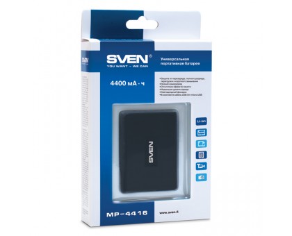 Портативная батарея SVEN MP-4416 4000 мАч