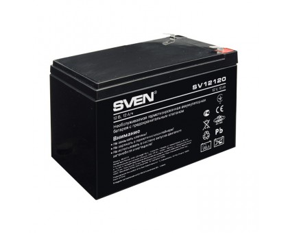 Аккумуляторная батарея SVEN SV12120 (12V 12Ah)