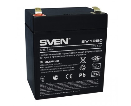 Акумуляторна батарея SVEN SV1250 (12V 5Ah)