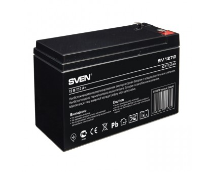 Акумуляторна батарея SVEN SV1272 (12V 7,2Ah)