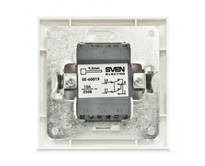 Выключатель SVEN Comfort SE-60019 промежуточный (переключатель) белый