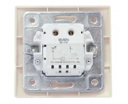 Светорегулятор SVEN SE-119 скрытого типа кремовый