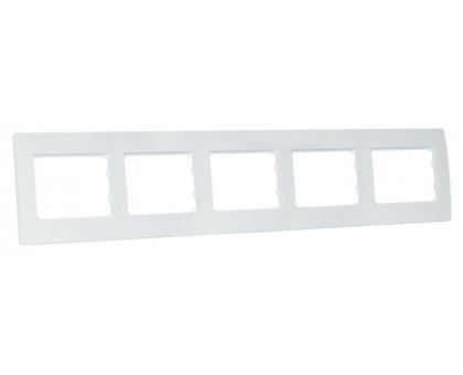 Рамка SVEN SE-500 пятиместная белая