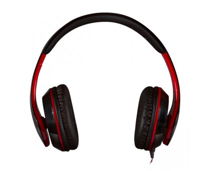 Навушники SVEN AP-940MV з мікрофоном чорно-червоні 4pin + PC