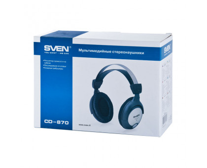 Навушники SVEN CD-870 (УЦІНКА)  купити в магазині SVEN Shop