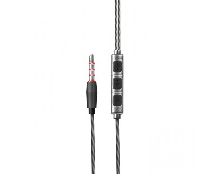 Навушники SVEN E-155MV gray з мікрофоном 4pin