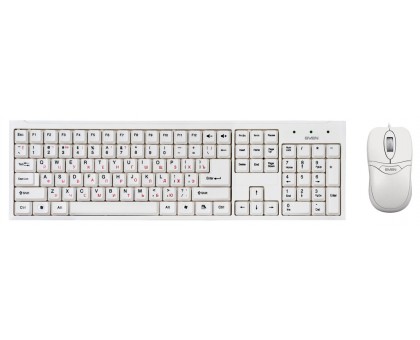 Клавиатура + мышка SVEN Standard 310 combo, USB белая