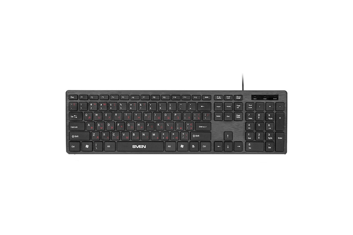 Клавиатура SVEN Elegance 5800 черная