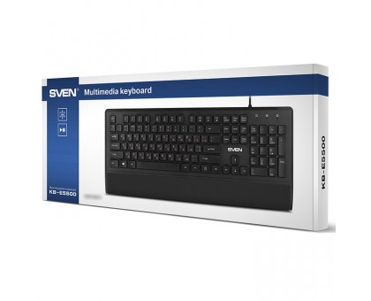 Клавиатура SVEN KB-E5500 черная