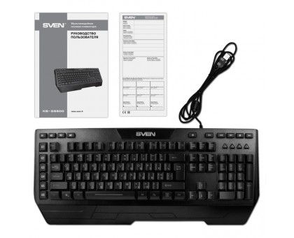 Клавиатура SVEN KB-G9600 игровая с подсветкой