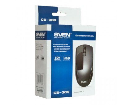 Мышка SVEN CS-306 USB (УЦЕНКА)