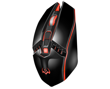 Мышка SVEN RX-200 USB черная с подсветкой