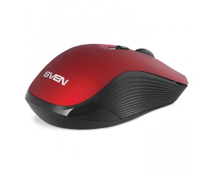 Мишка SVEN RX-560SW червона бездротова тиха