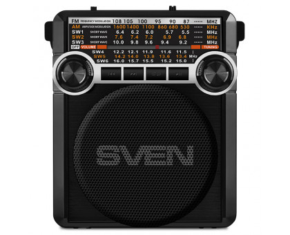 Портативний радіоприймач SVEN SRP-355 чорний