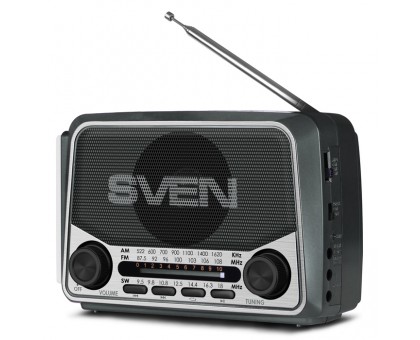 Портативний радіоприймач SVEN SRP-525 сірий