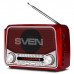 Портативний радіоприймач SVEN SRP-525 червоний