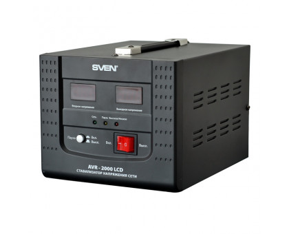Стабилизатор напряжения SVEN AVR-2000 LCD (УЦЕНКА)