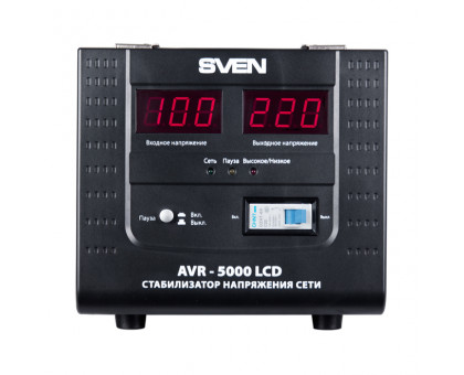 Стабилизатор напряжения SVEN AVR-5000 LCD