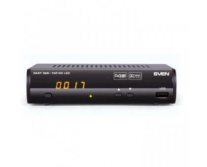 Цифровой тюнер DVB-T/T2 SVEN EASY SEE-150 DD LED