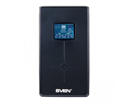 ИБП UPS SVEN Pro+ 1000 (LCD, USB)