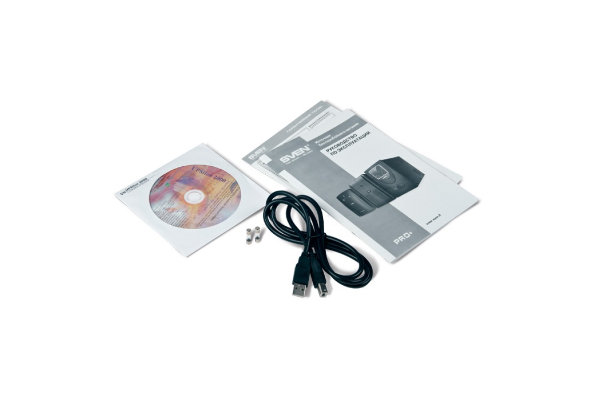 ИБП UPS SVEN Pro+ 1500 (LCD, USB)