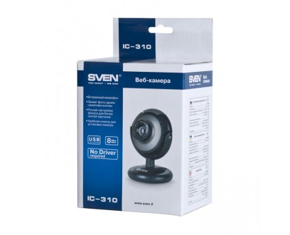 Веб-камера SVEN IC-310 с микрофоном