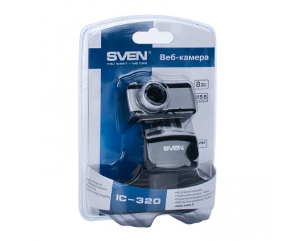Веб-камера SVEN IC-320 с микрофоном