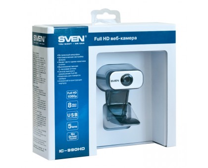 Веб-камера SVEN IC-990 HD с микрофоном