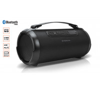 Колонка REAL-EL X-709 Black (10Вт, Bluetooth, USB, AUX, microSD,1500мА*час)