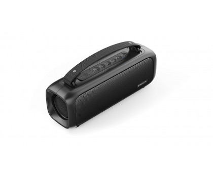 Колонка REAL-EL X-717 Black (8Вт, Bluetooth, USB, AUX, RGB, TWS, Type C, 1500мА*год)