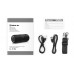 Колонка REAL-EL X-735 Black (24Вт, Bluetooth, USB, AUX, 3600мА*час)