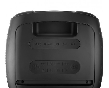 Колонка REAL-EL X-760 Black (65Вт, Bluetooth, USB, microSD, AUX, Mic, RGB, TWS, 4000мА*ч) Колонка REAL-EL X-760 Black (65Вт, Bluetooth, USB, microSD, AUX, Mic, RGB, TWS, 4000мА*ч)