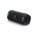 Колонка REAL-EL X-775 Black (80Вт, Bluetooth, USB, AUX, Mic караоке, RGB, TWS, 4500мА*год)