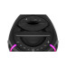Колонка REAL-EL X-775 Black (80Вт, Bluetooth, USB, AUX, Mic караоке, RGB, TWS, 4500мА*год)