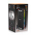 Колонка REAL-EL X-775 Black (80Вт, Bluetooth, USB, AUX, Mic караоке, RGB, TWS, 4500мА*год)
