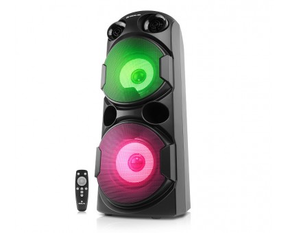 Колонка REAL-EL X-780 Black (80Вт, bluetooth, подсветка, TWS, USB, Micro SD, пульт ДУ) Колонка REAL-EL X-780 Black (80Вт, bluetooth, подсветка, TWS, USB, Micro SD, пульт ДУ)