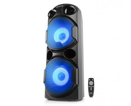 Колонка REAL-EL X-780 Black (80Вт, bluetooth, подсветка, TWS, USB, Micro SD, пульт ДУ) Колонка REAL-EL X-780 Black (80Вт, bluetooth, подсветка, TWS, USB, Micro SD, пульт ДУ)