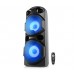 Колонка REAL-EL X-780 Black (80Вт, bluetooth, подсветка, TWS, USB, Micro SD, пульт ДУ)