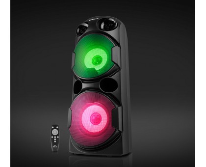 Колонка REAL-EL X-780 Black (80Вт, bluetooth, подсветка, TWS, USB, Micro SD, пульт ДУ) Колонка REAL-EL X-780 Black (80Вт, bluetooth, подсветка, TWS, USB, Micro SD, пульт ДУ)