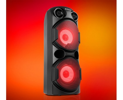 Колонка REAL-EL X-780 Black (80Вт, bluetooth, подсветка, TWS, USB, Micro SD, пульт ДУ) Колонка REAL-EL X-780 Black (80Вт, bluetooth, подсветка, TWS, USB, Micro SD, пульт ДУ)